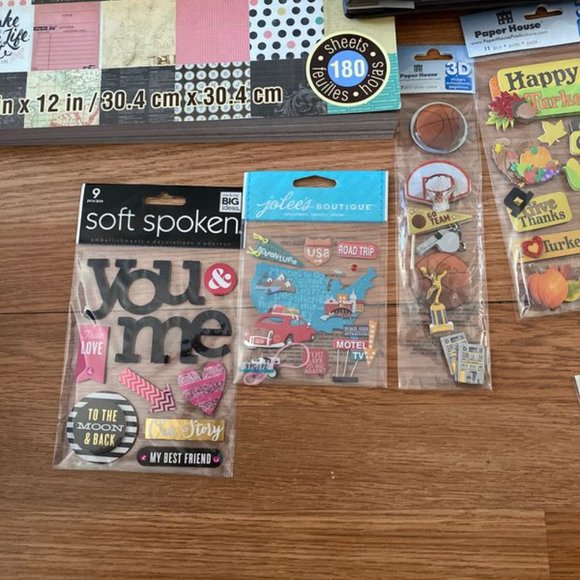 Photo album, paper pad & stickers - Picture 4 of 7